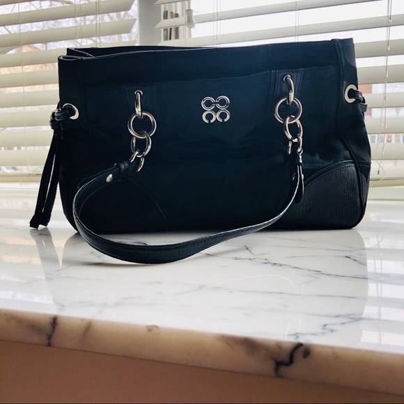 Black Coach Handbag - Picture 2 of 7